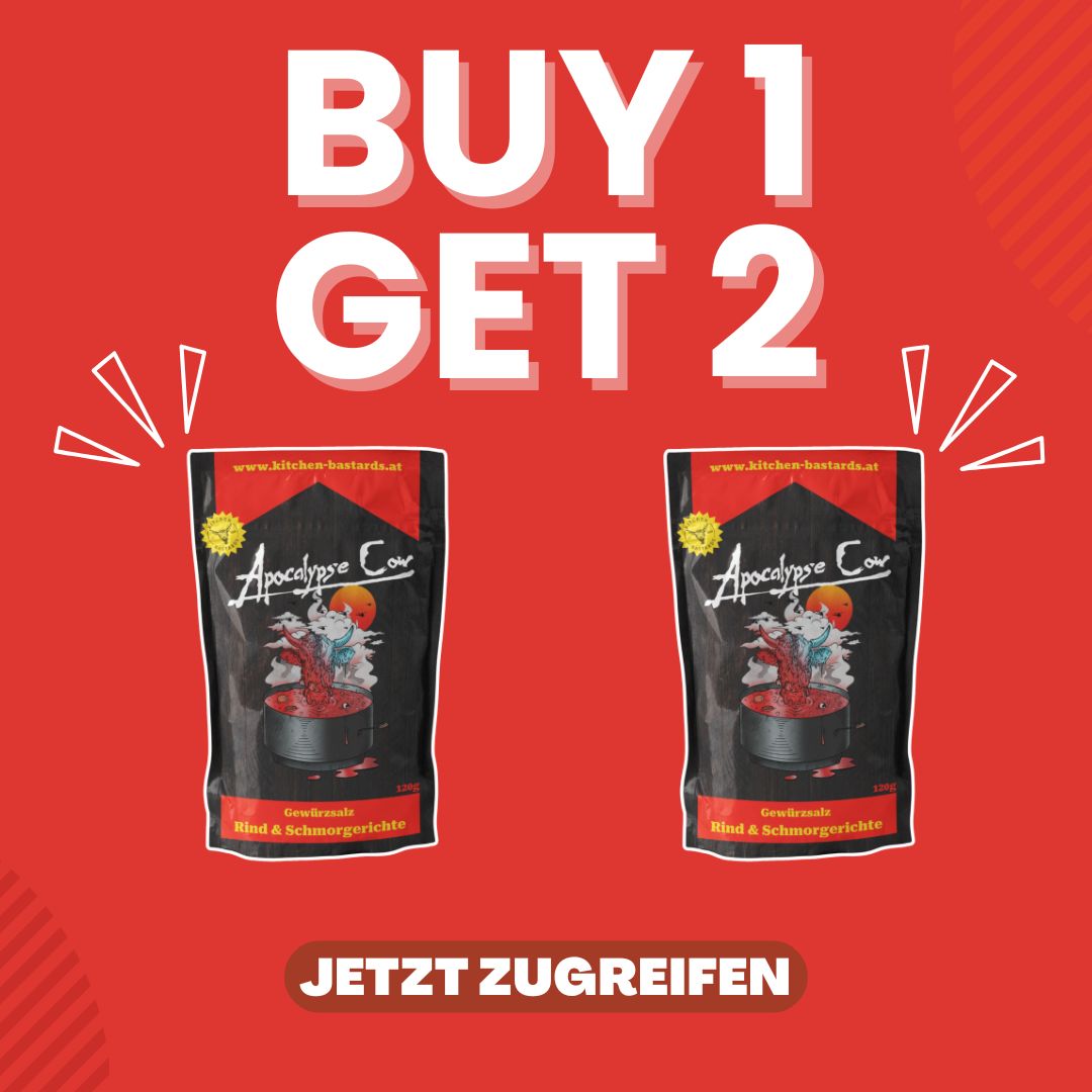 Apocalypse Cow - Rind & Schmorgerichte 120g 1+1 Aktion