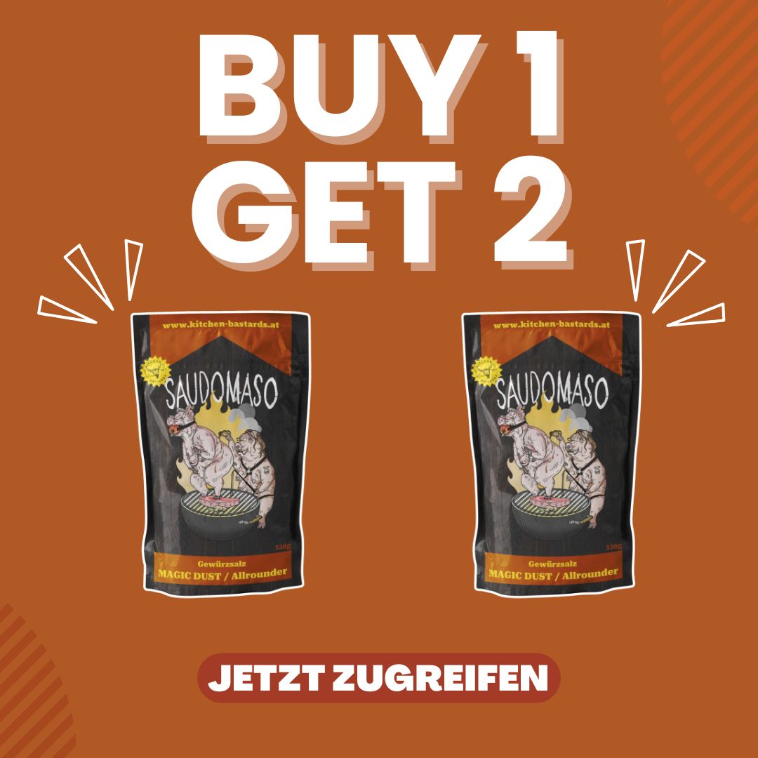 Saudomaso - Magic Dust / Allrounder 120g 1+1 Aktion