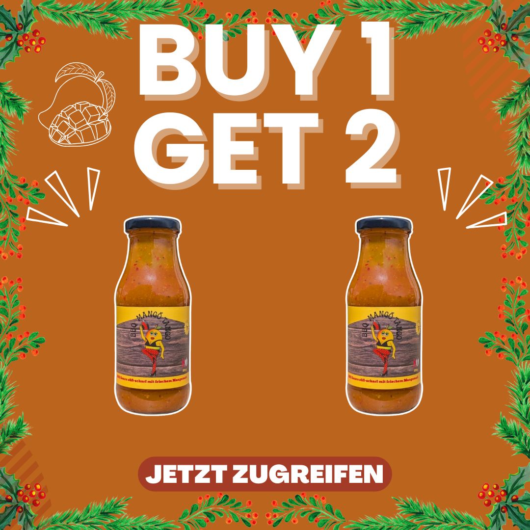 BBQ Sauce - Mango Tango 270g 1=2 Aktion
