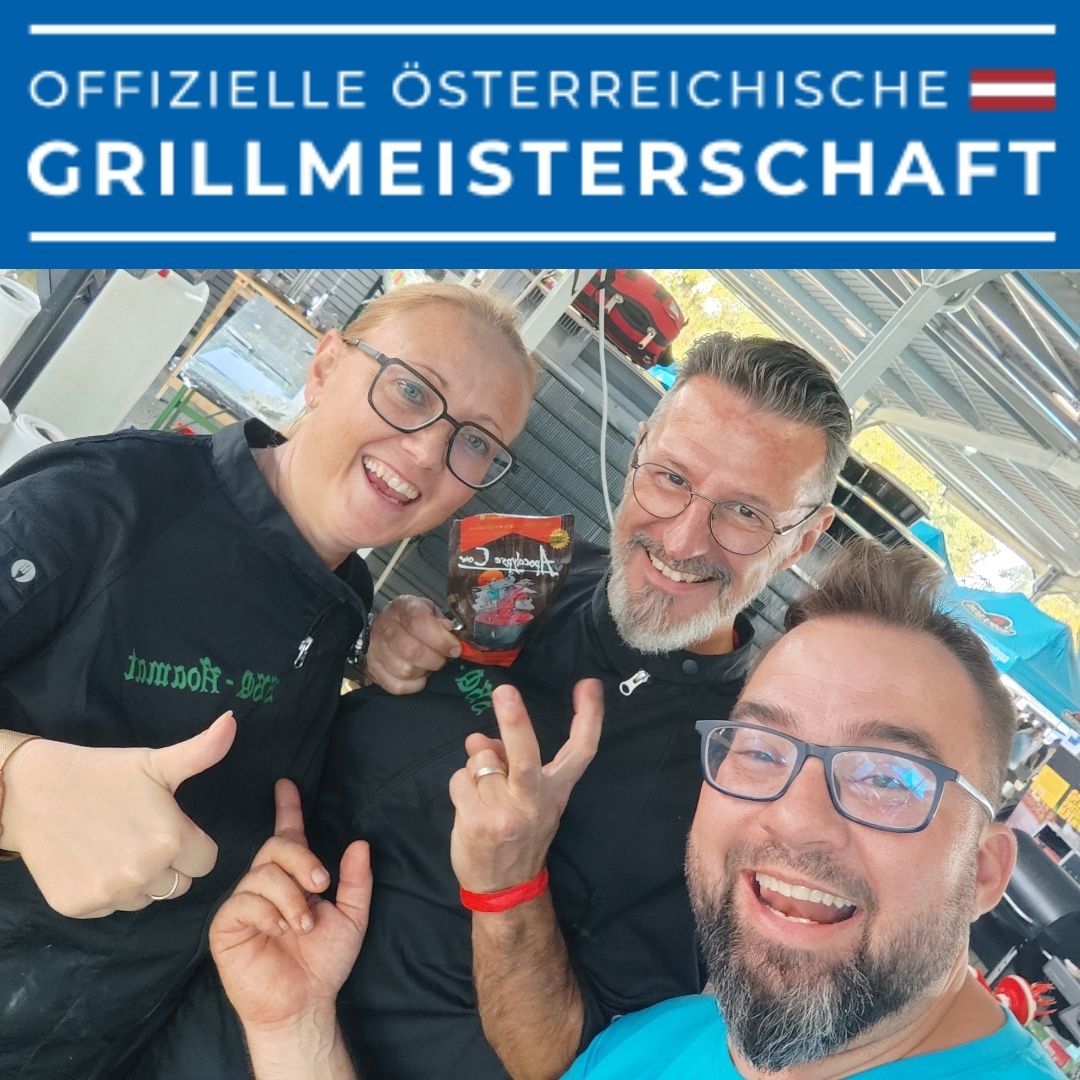 Kitchen Bastards als Aussteller bei der offiziellen Österreichischen Grillmeisterschaft 2026 in Kaindorf mit BBQ-Gewürzen und guter Stimmung