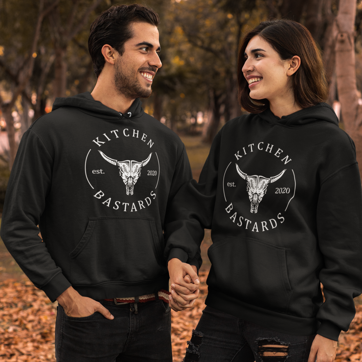 Unisex-Kapuzenpullover mit Aufdruck | Kitchen Bastards OG