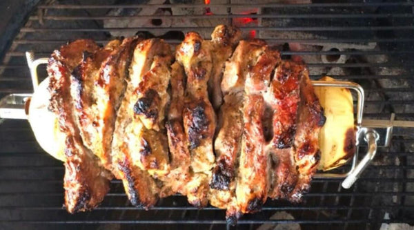 Hausgemachtes Gyros vom Drehspieß
