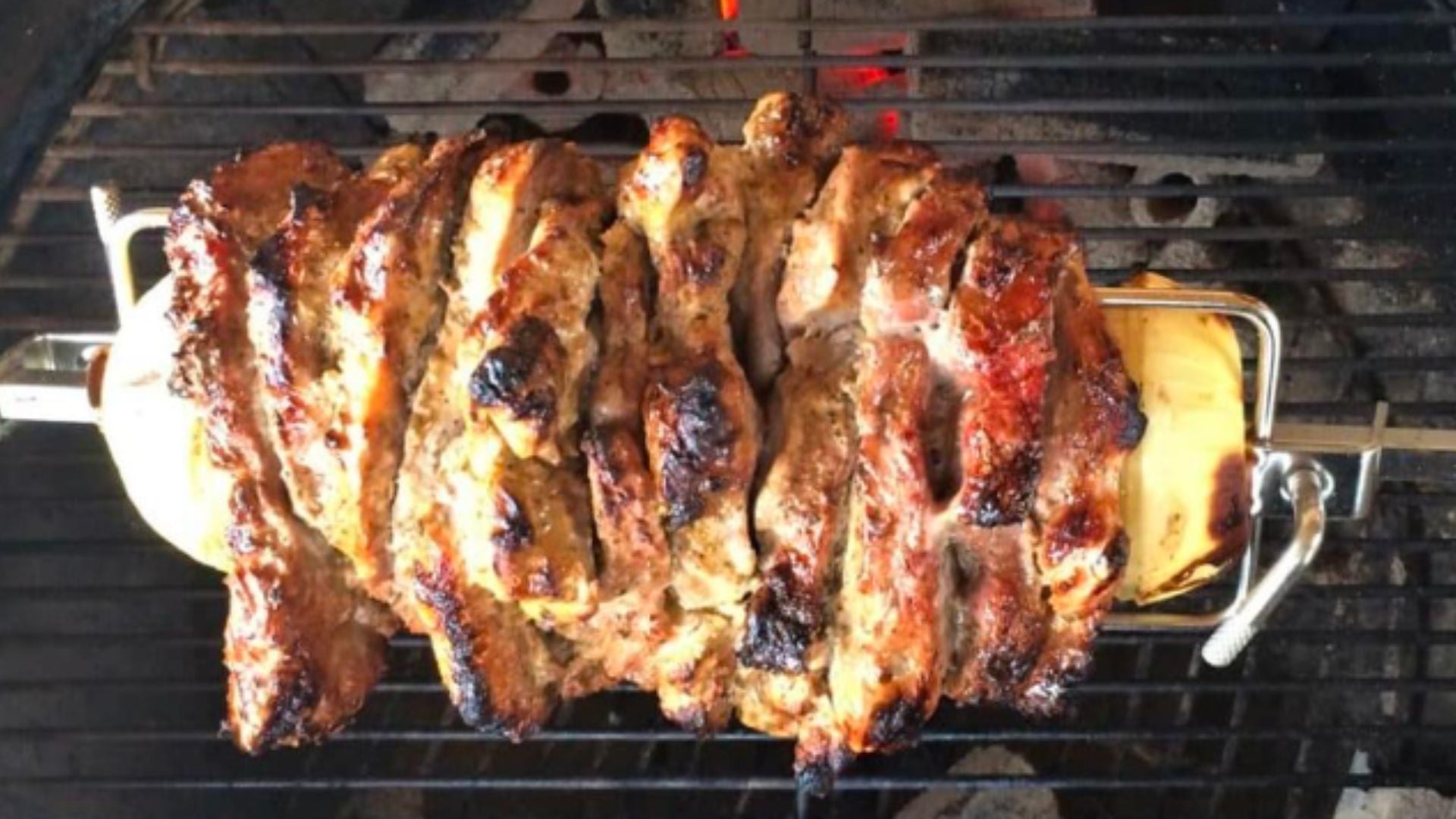 Hausgemachtes Gyros vom Drehspieß