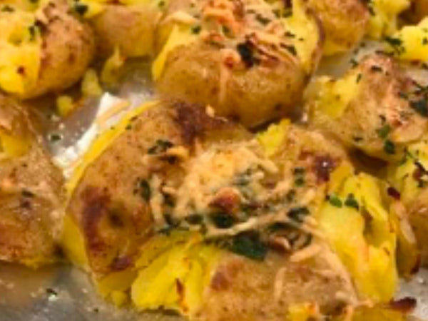 Smashed Potatoes mit gayMÜSE Kick