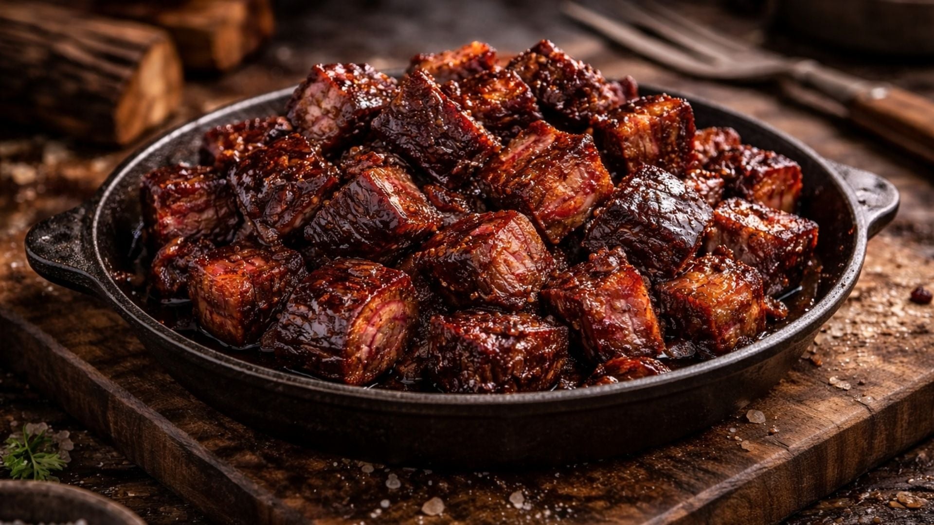 Beef Burnt Ends – BBQ-Klassiker mit Apocalypse Cow & Styrian BBQ Sauce