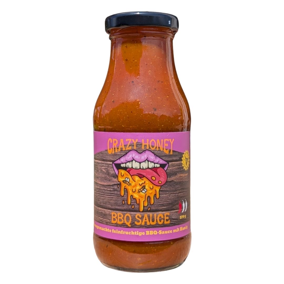 BBQ Sauce - Crazy Honey 270g