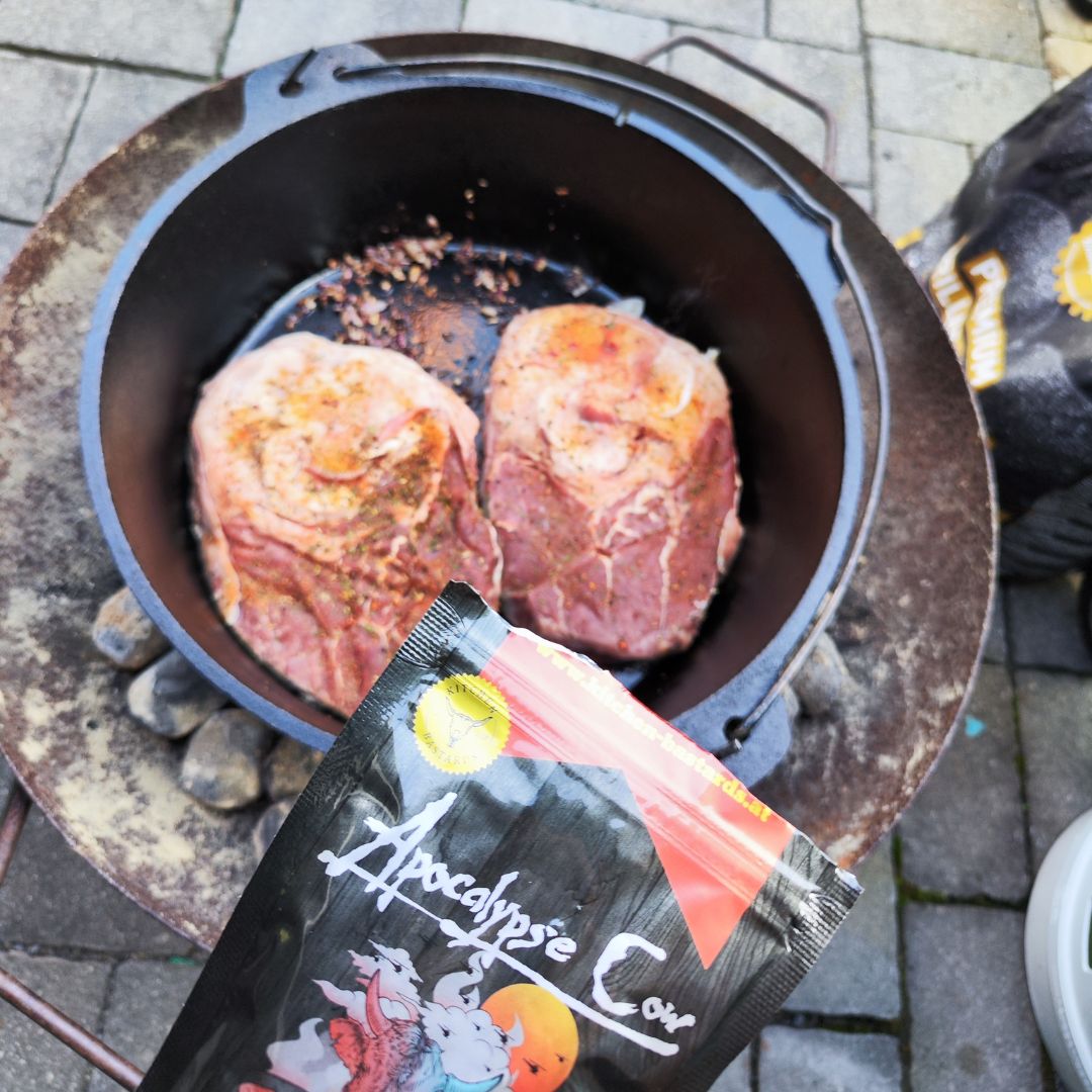 Apocalypse Cow Rind und Schmorgerichte Gewürz von Kitchen Bastards beim Grillen von Rindfleisch für kräftige BBQ-Gerichte